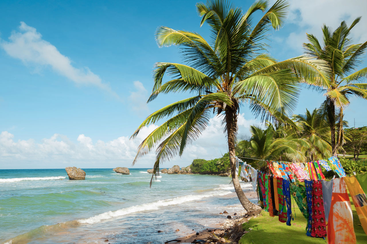 Stranden St. Martins Bay på Barbados' sydøstkyst