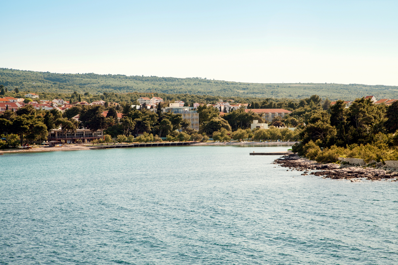 Utsikt mot Waterman Supetrus Resort