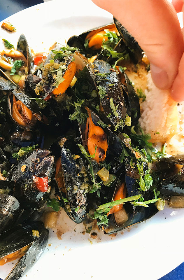 Moules frites er en av Belgias nasjonalretter