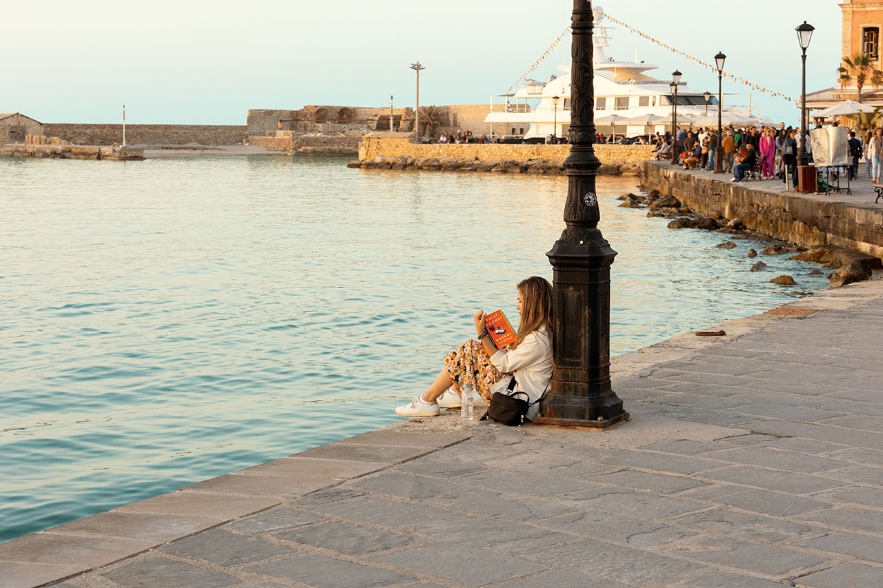 Den gamle venetianske havnen i Chania