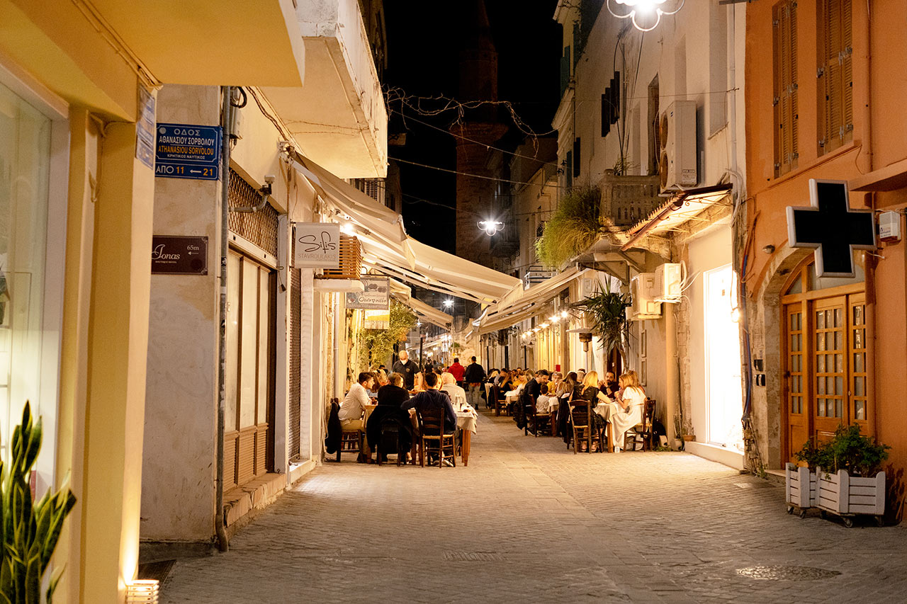 Gamlebyen i Chania