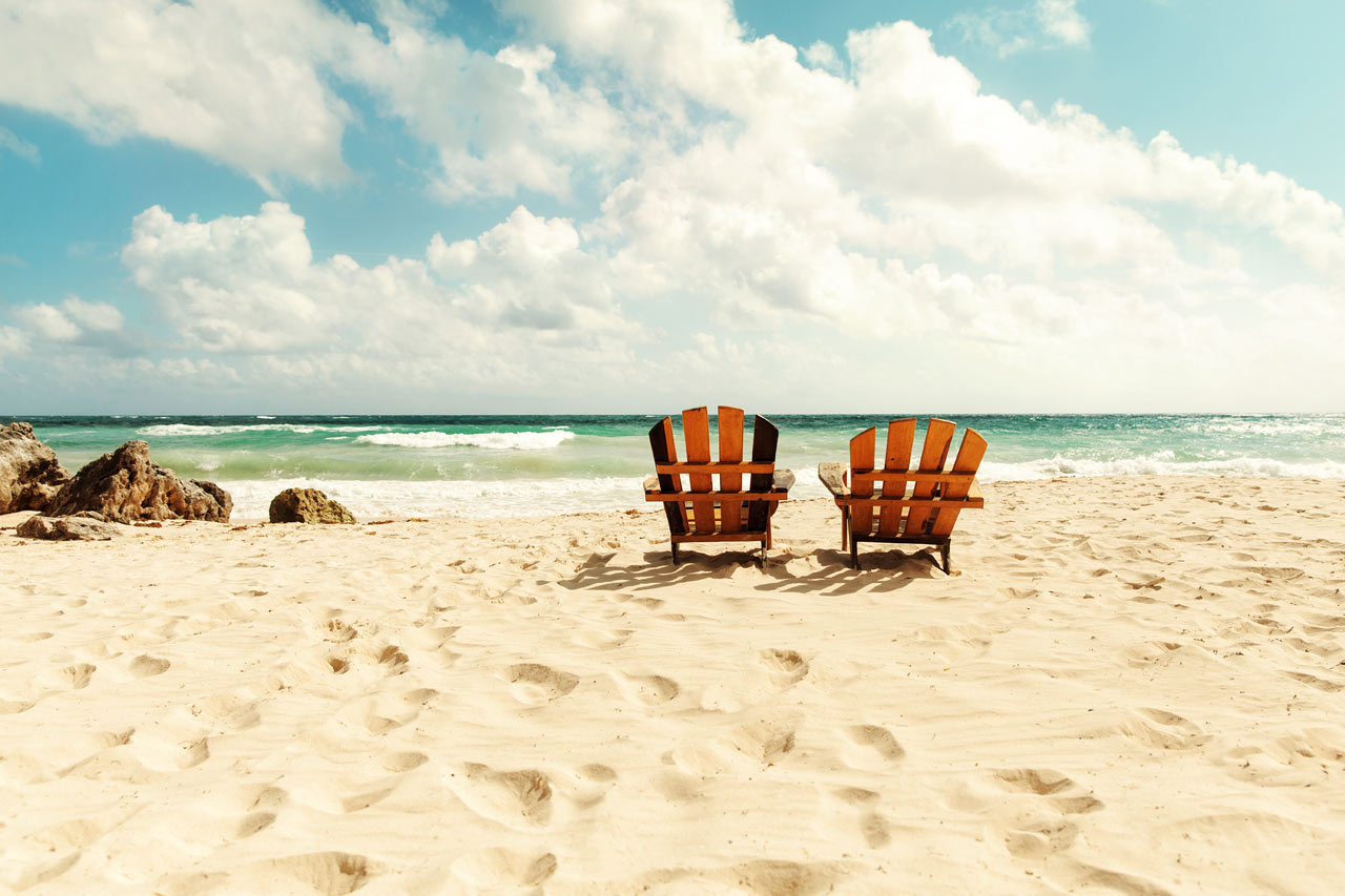 Tulum byr på avslappet strandliv med sand mellom tærne