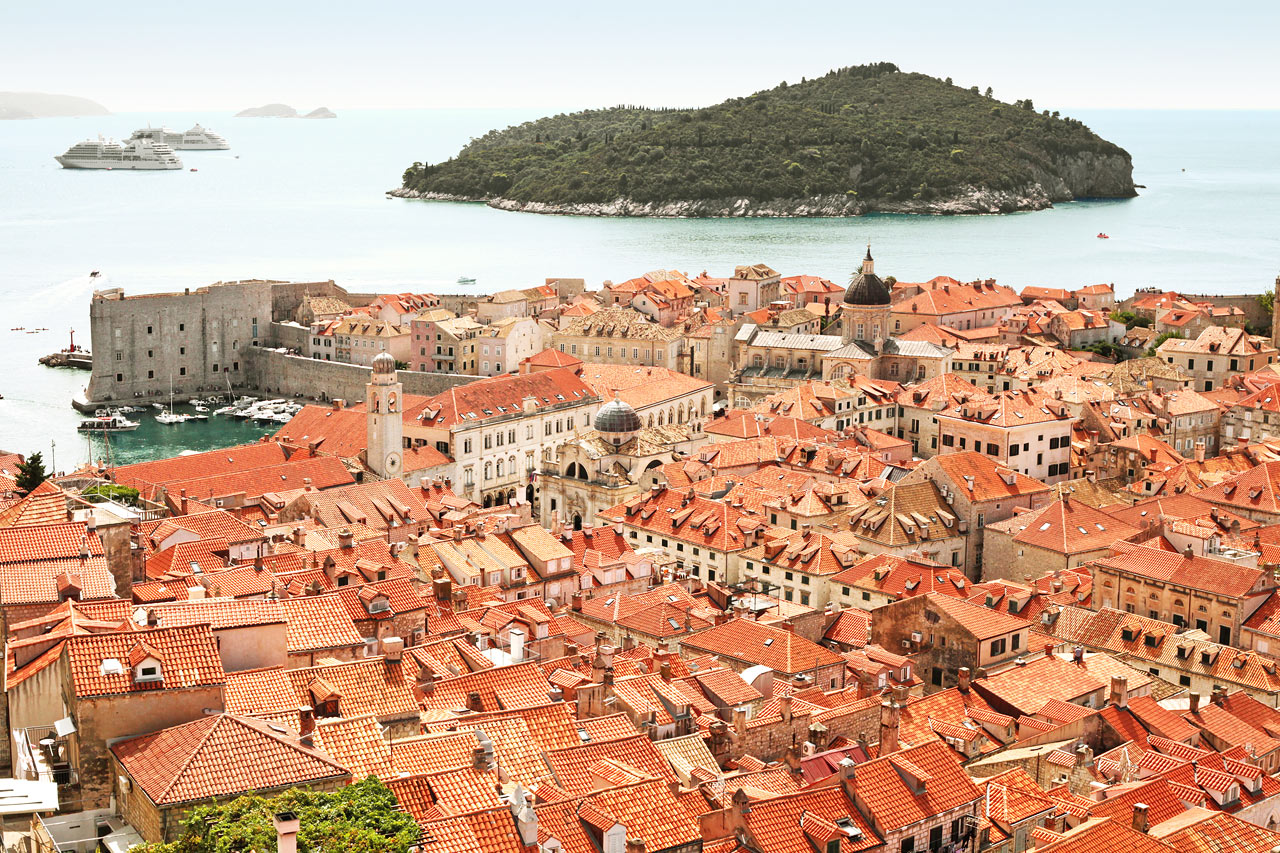 Gamlebyen i Dubrovnik