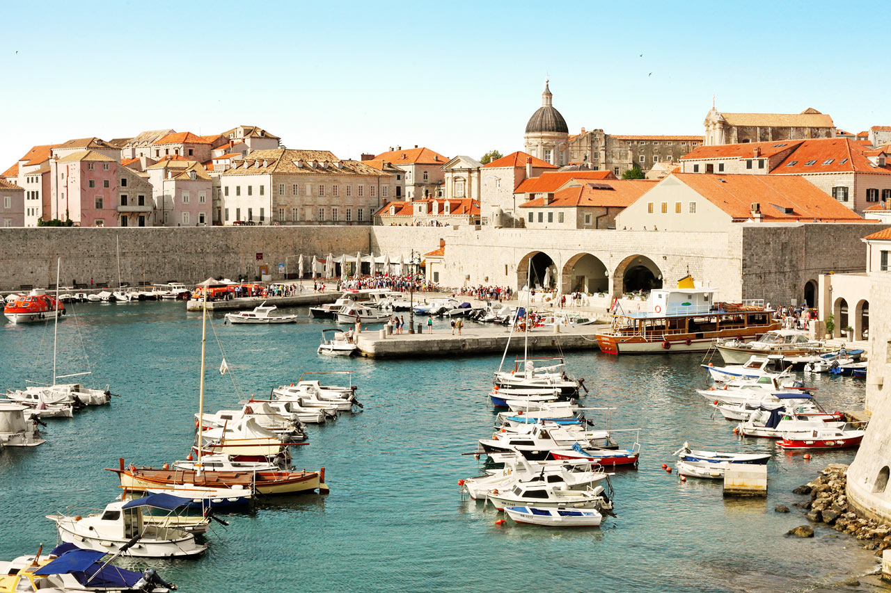 Havnen i Dubrovnik