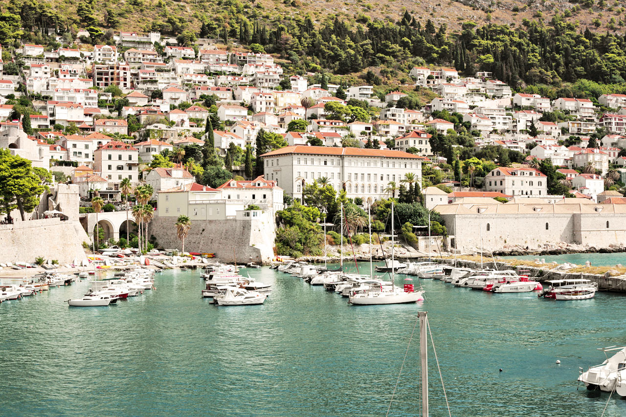 Havnen i Dubrovnik