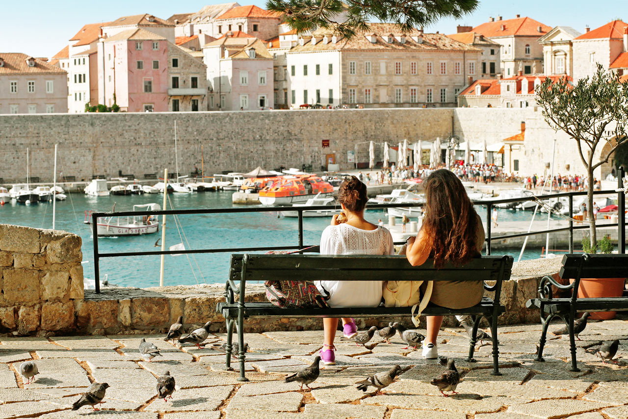 Havnen i Dubrovnik