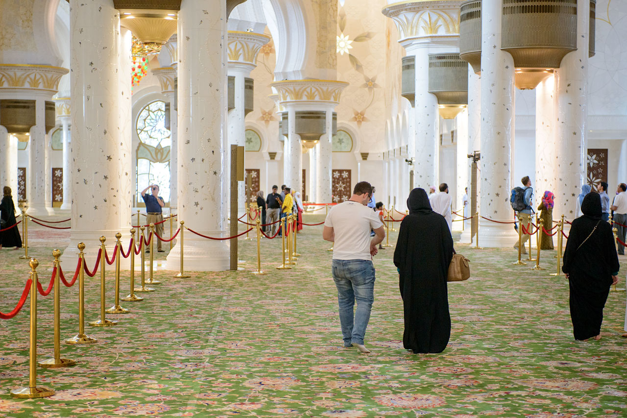 Grand Mosque i Abu Dhabi