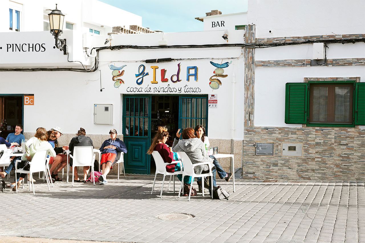 Gamlebyen i Corralejo