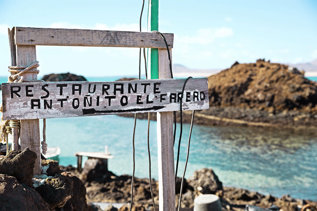 Isla de Lobos, rett utenfor Corralejo