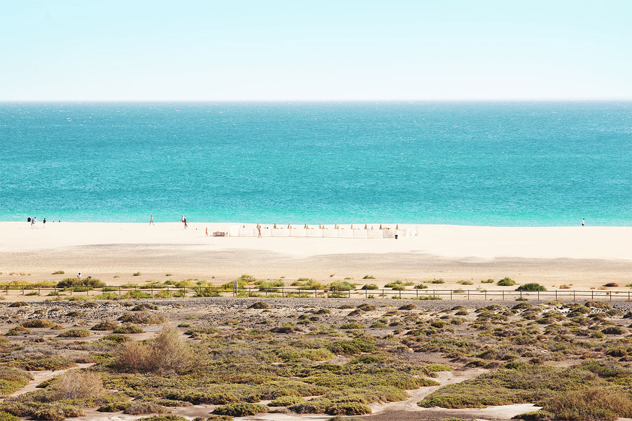 Morro Jable Beach sett fra SENTIDO Buganvilla Hotel & Spa