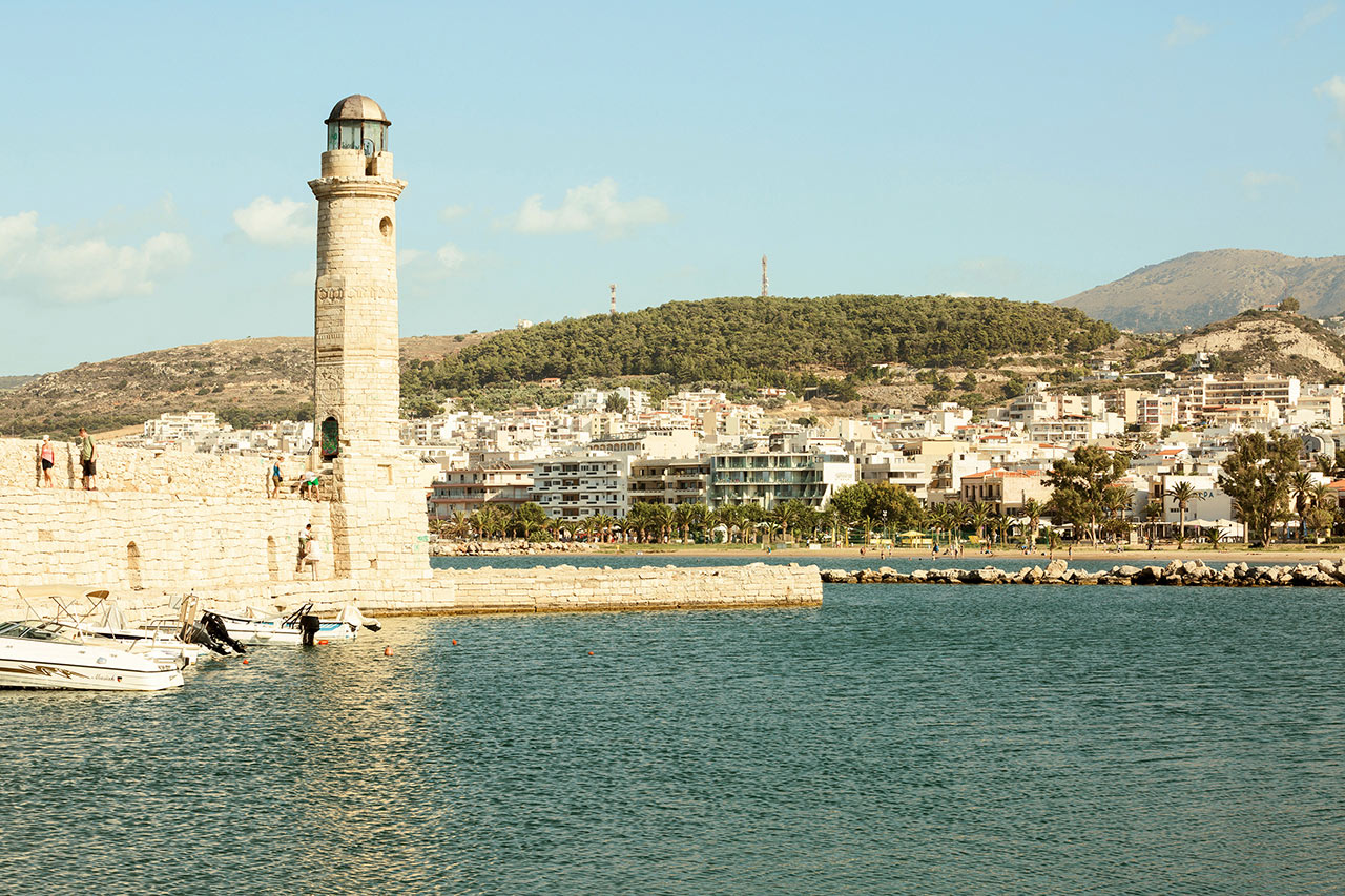 Stranden i Rethymnon