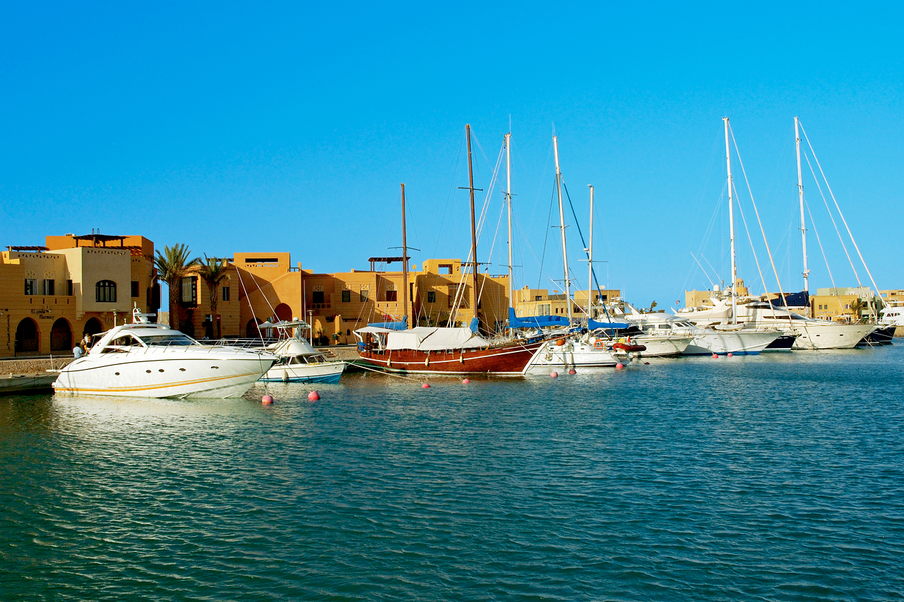 Marinaen i El Gouna