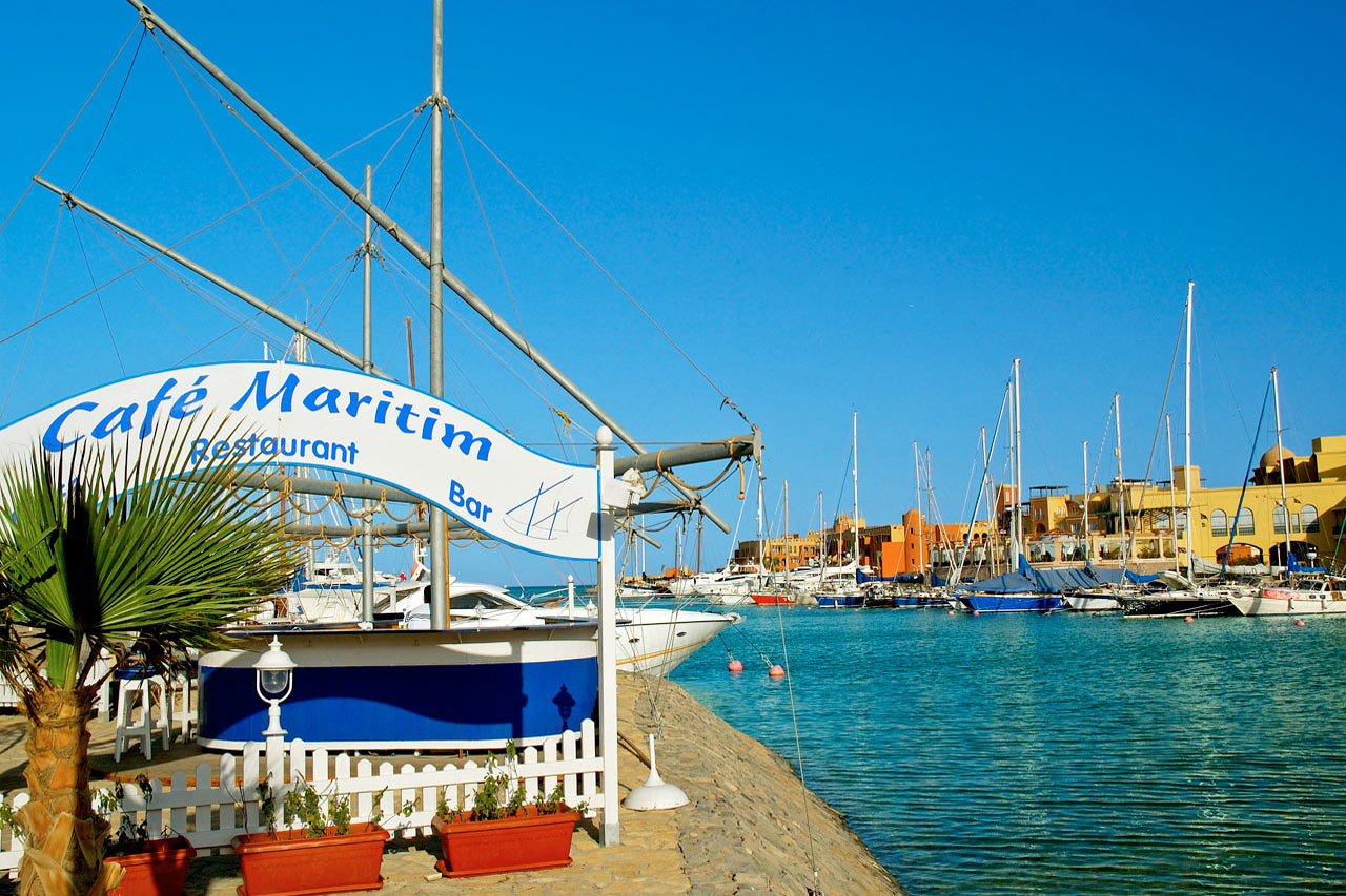 Marinaen i El Gouna