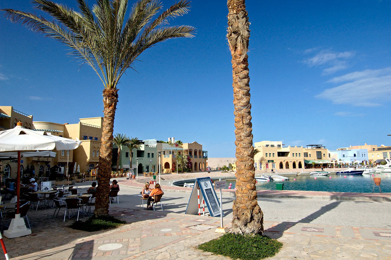 Marinaen i El Gouna
