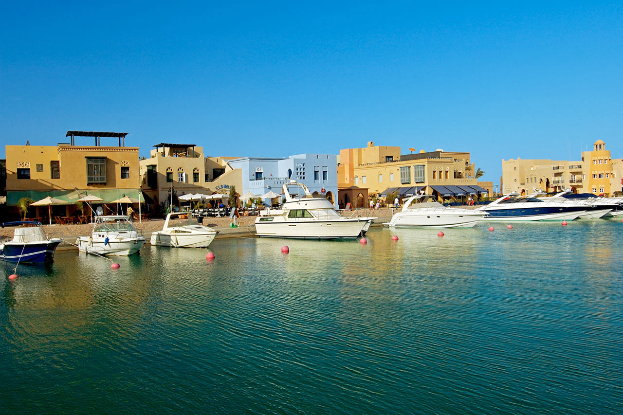 Marinaen i El Gouna