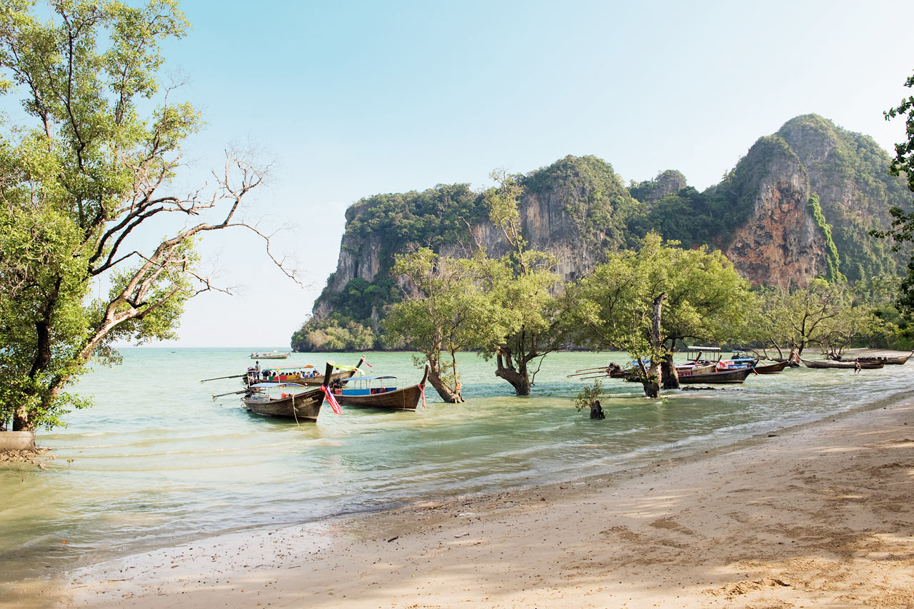 Railay Beach (fra den andre siden)