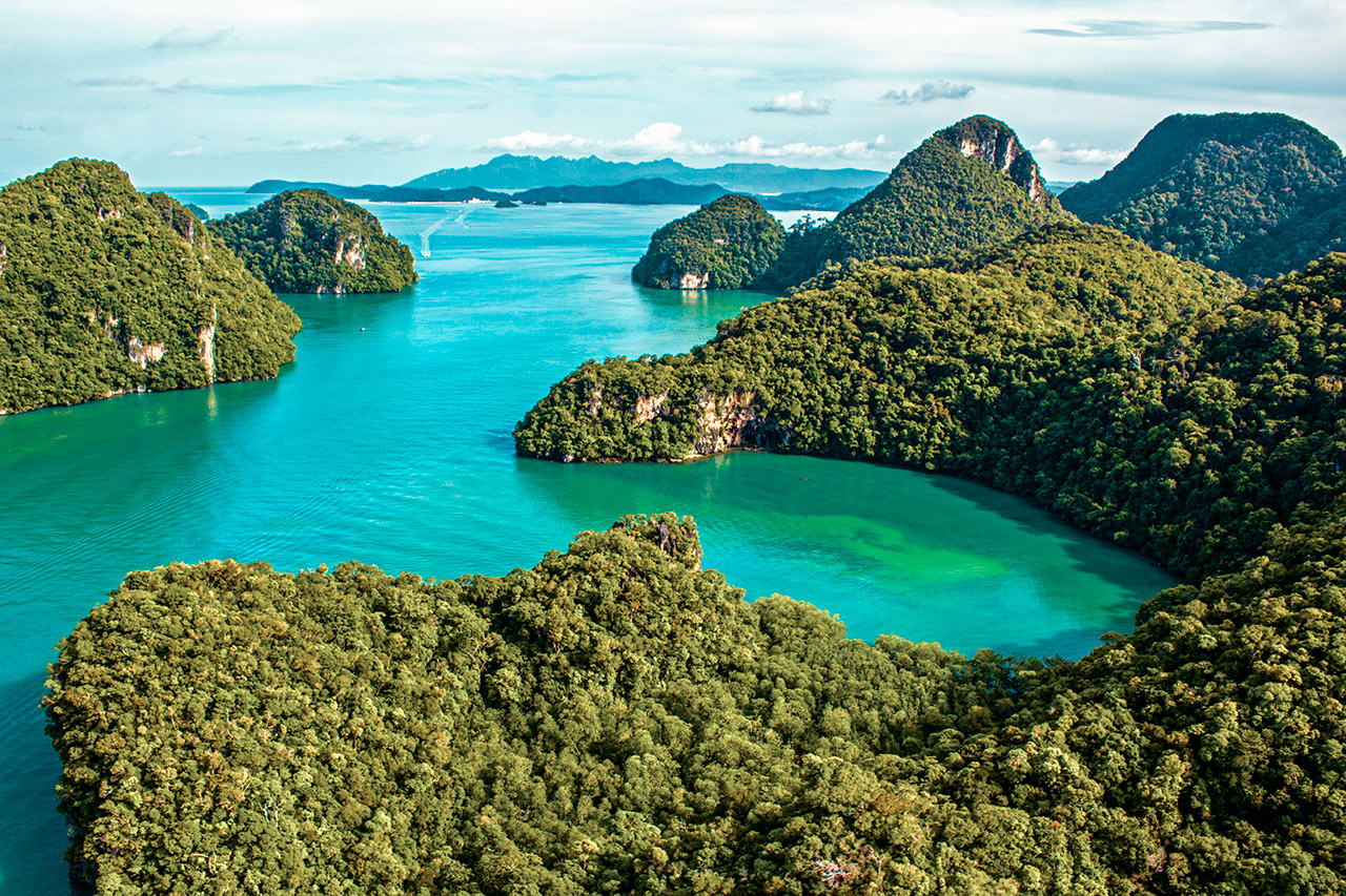 Skjærgården i Langkawi