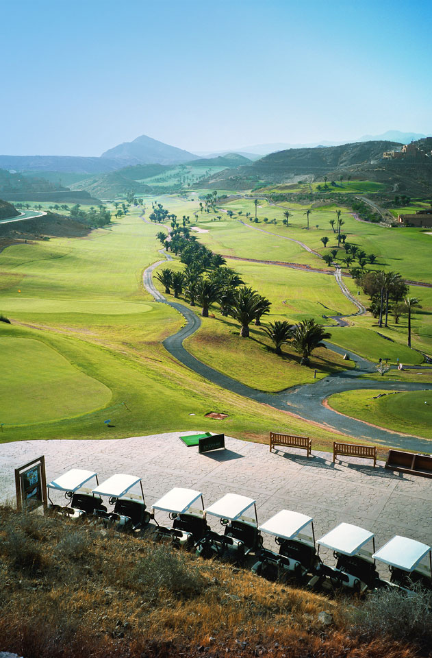 Golfbanen i Anfi, ca. 10 - 15 minutters biltur fra Sunwing Arguineguín.