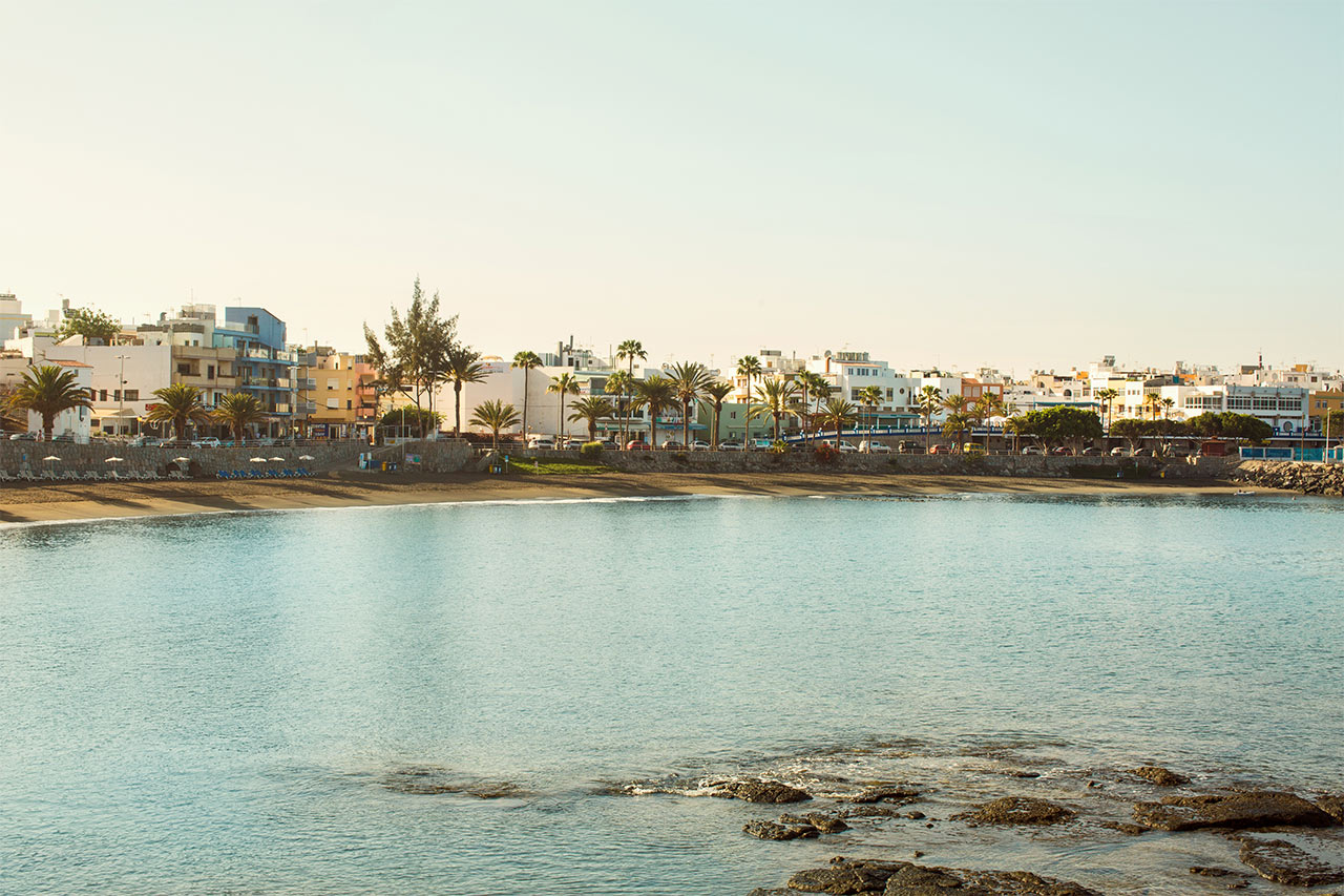 Stranden Playa de las Maranuelas