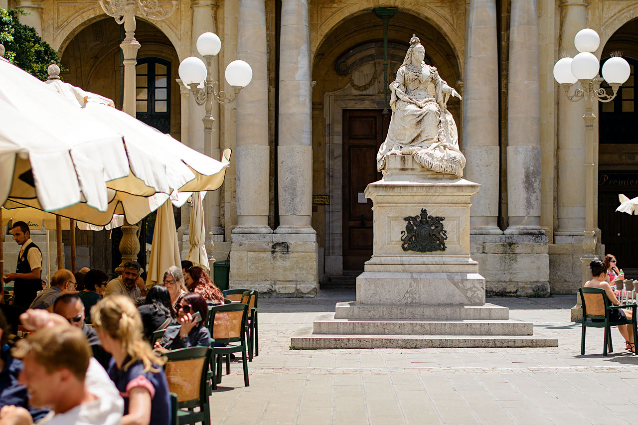 Dronning Victoria, Valletta