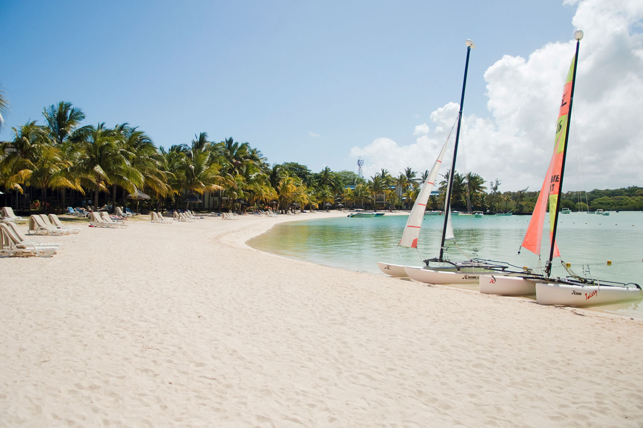 Stranden ved Shandrani Resort & Spa