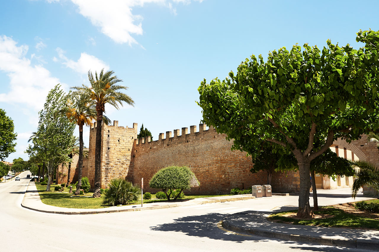 Gamlebyen i Alcudia