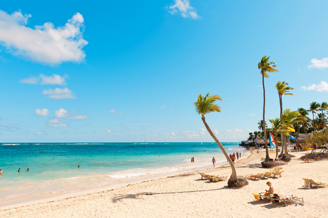 Stranden ved Grand Bahia Principe