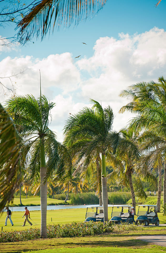 Punta Blanca Golf ved hotellet Barceló Bávaro Palace Deluxe