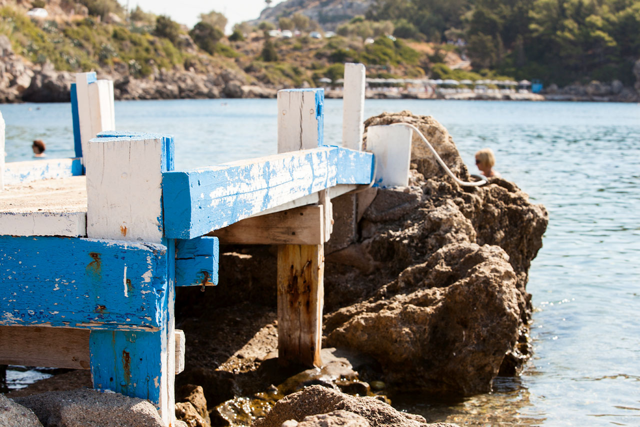 Ladiko Bay, sør for Faliraki