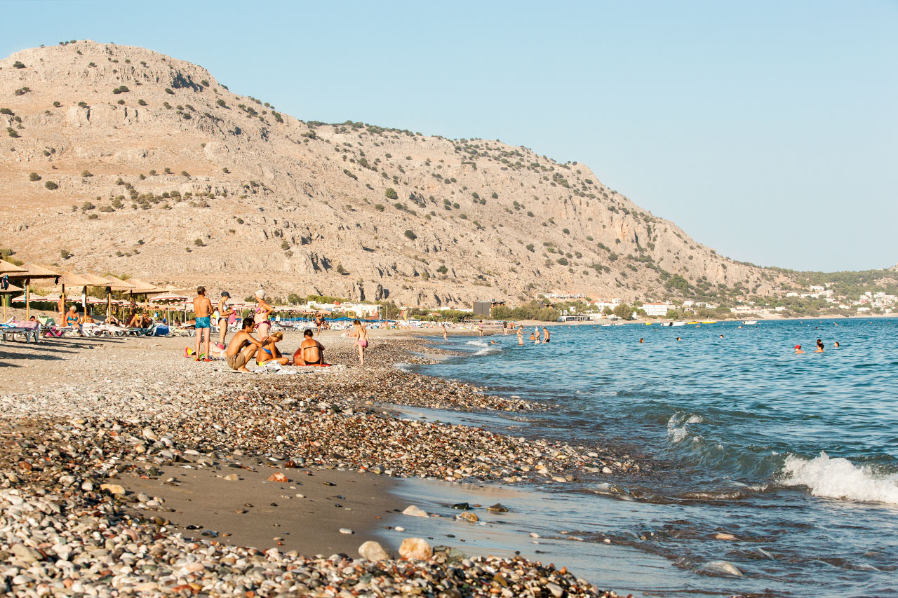 Stranden i Lardos