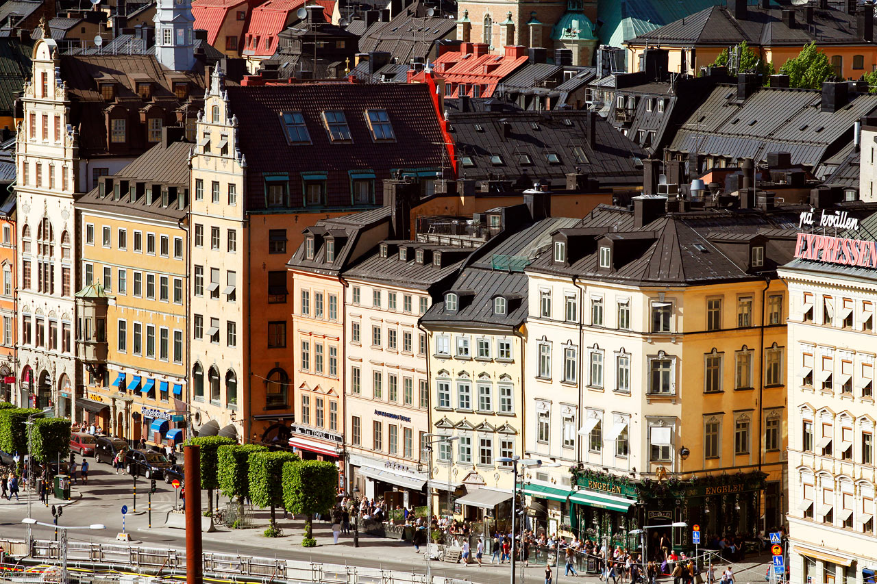 Gamla Stan sett fra Gondolen