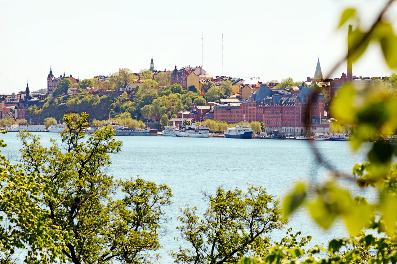Söder Mälarstrand sett fra Västerbron