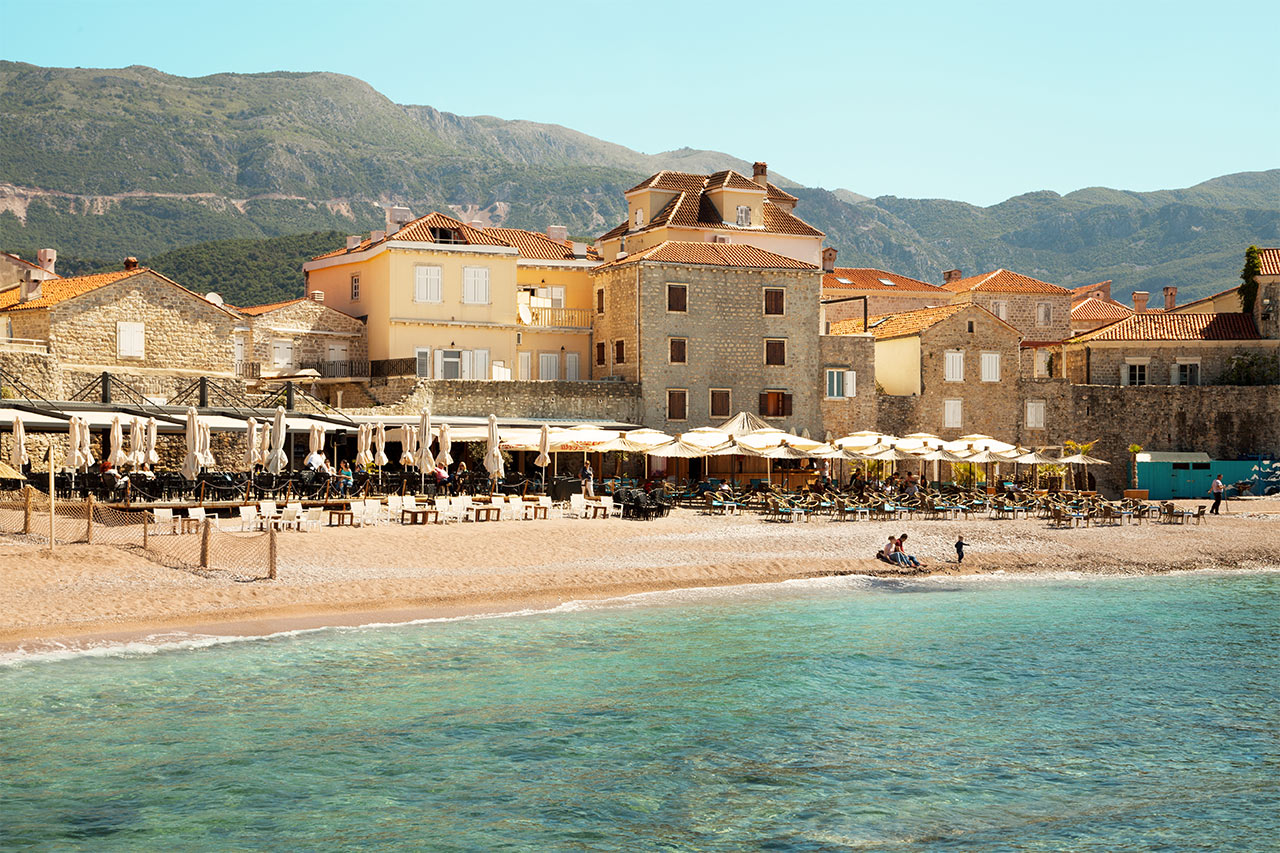 Gamlebyen i Budva