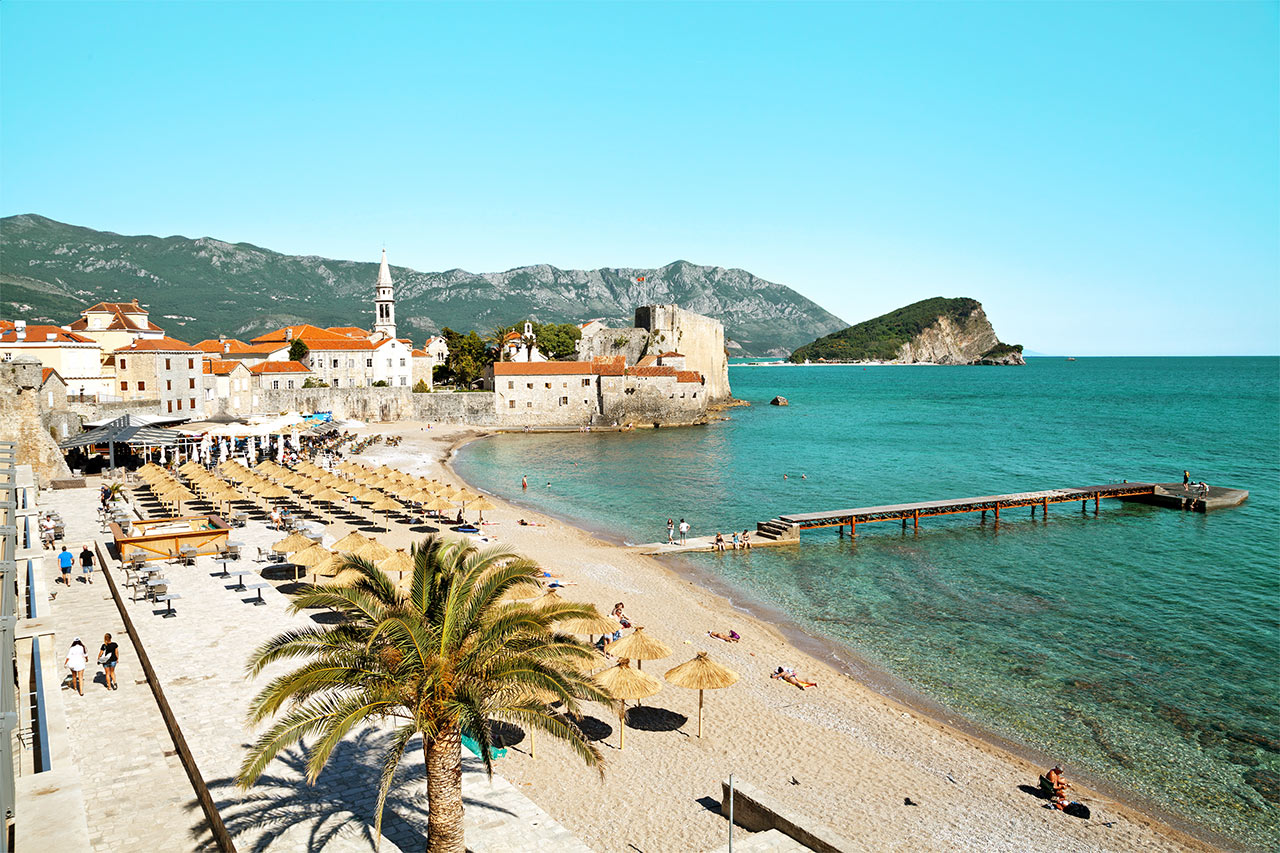 Gamlebyen i Budva