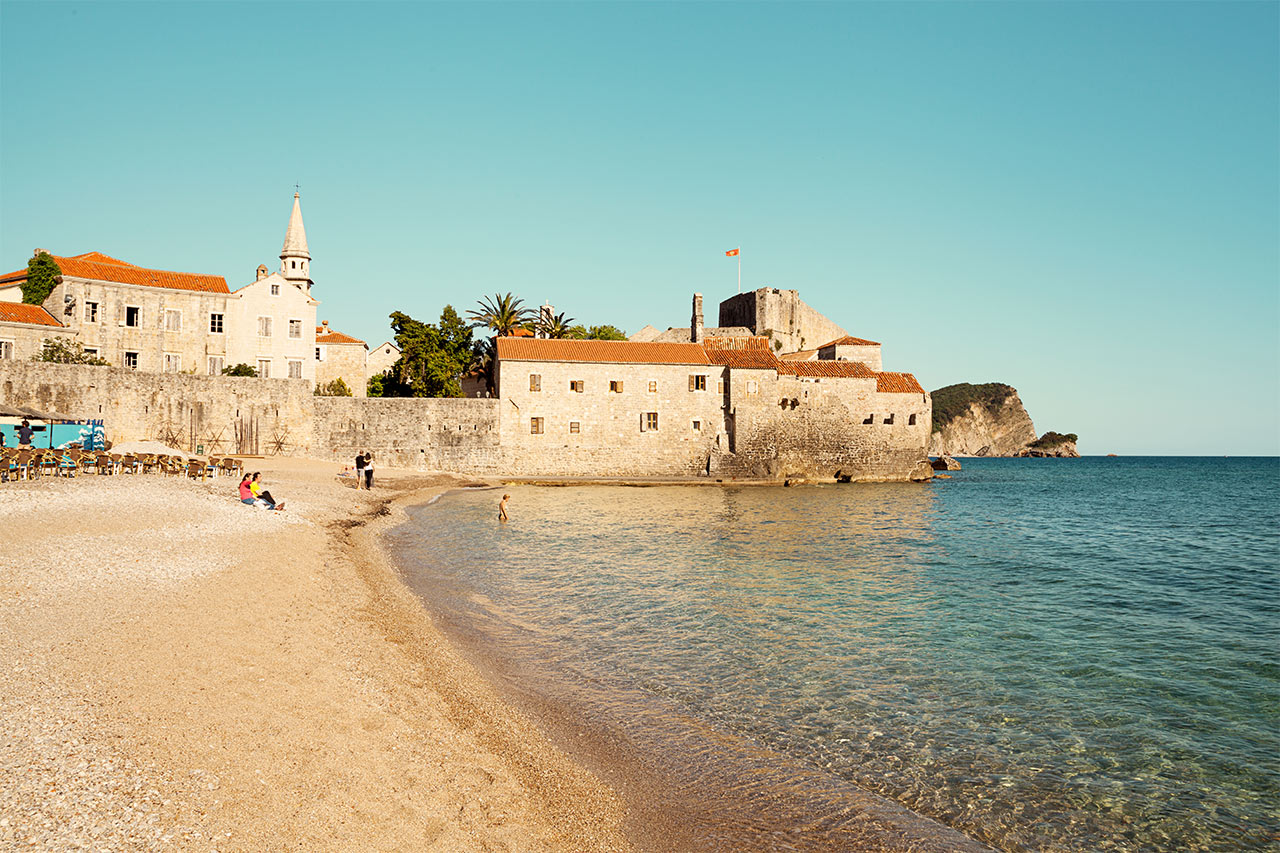 Gamlebyen i Budva