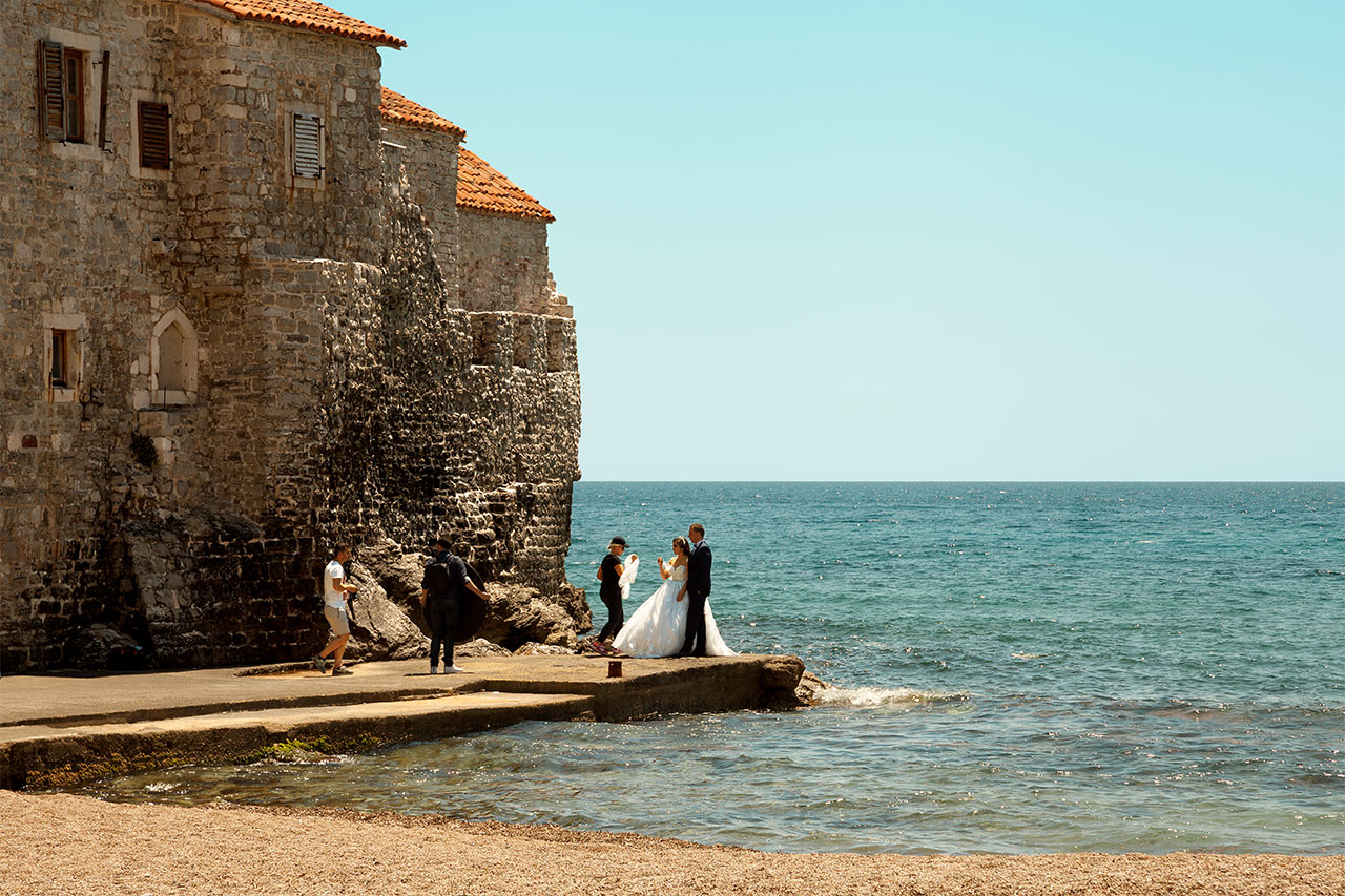 Gamlebyen i Budva