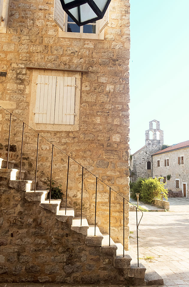 Gamlebyen i Budva