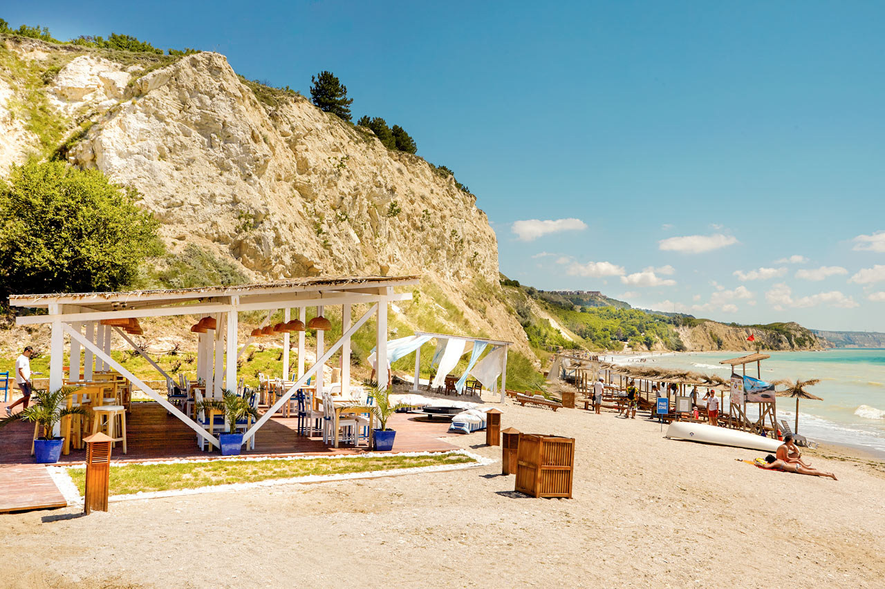 Stranden ved Lighthouse Beach Club